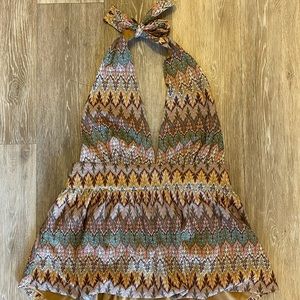 Abbeline low cut halter top